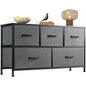 5 Drawer Fabric Dresser Organizer For Bedroom Storage