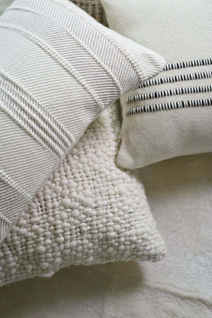 Cerro Grey Throw Pillow
